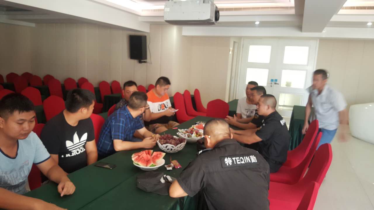 建军90周年，人和保安公司退伍军人座谈会