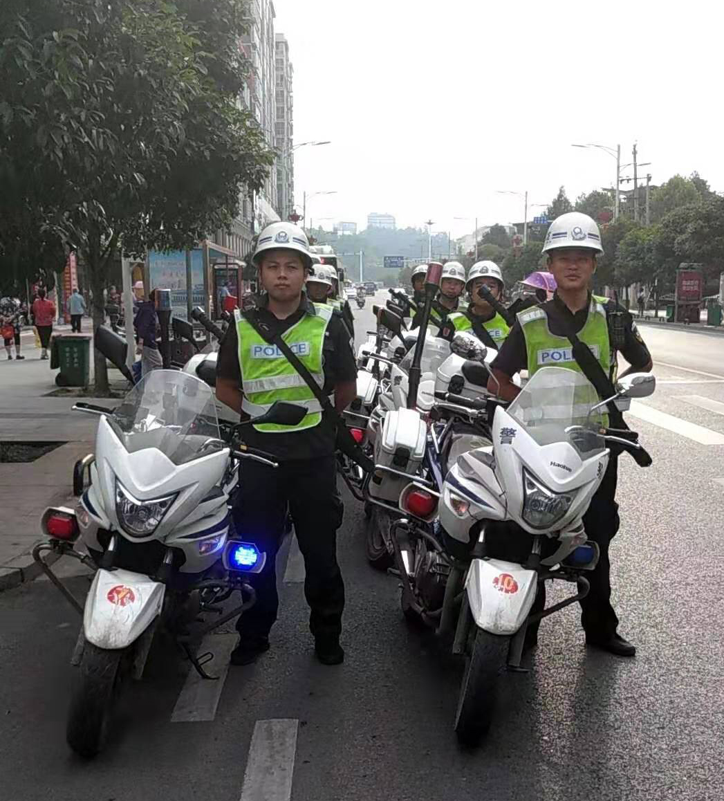 永州市人和保安服务有限公司 开展建国70周年治安巡逻工作